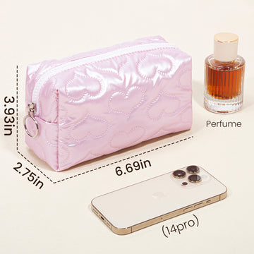 LOVE Cute  Makeup Bag(Pink)